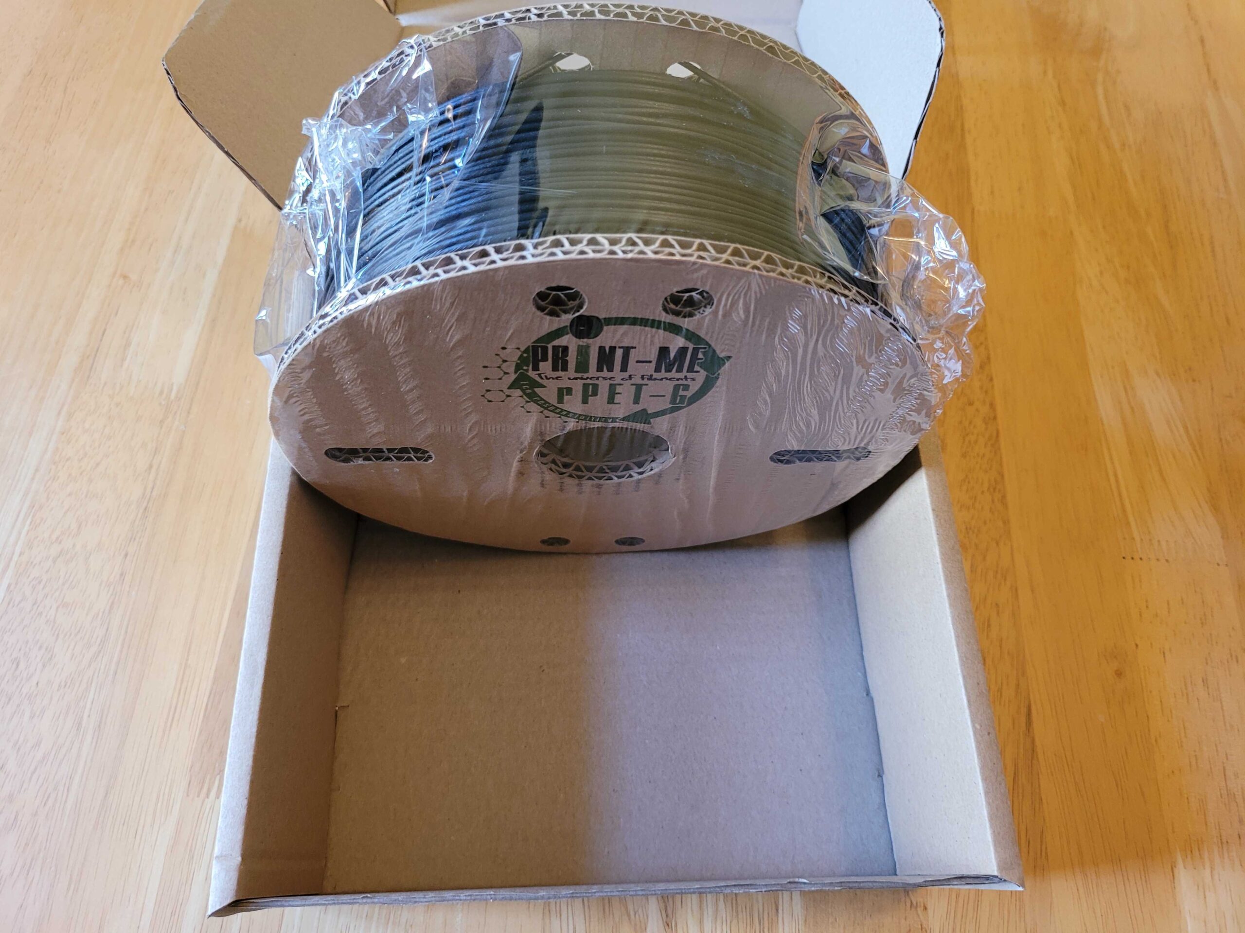 Obrázek PRINT-ME rPETG antracitově černá / anthracite black 1 kg