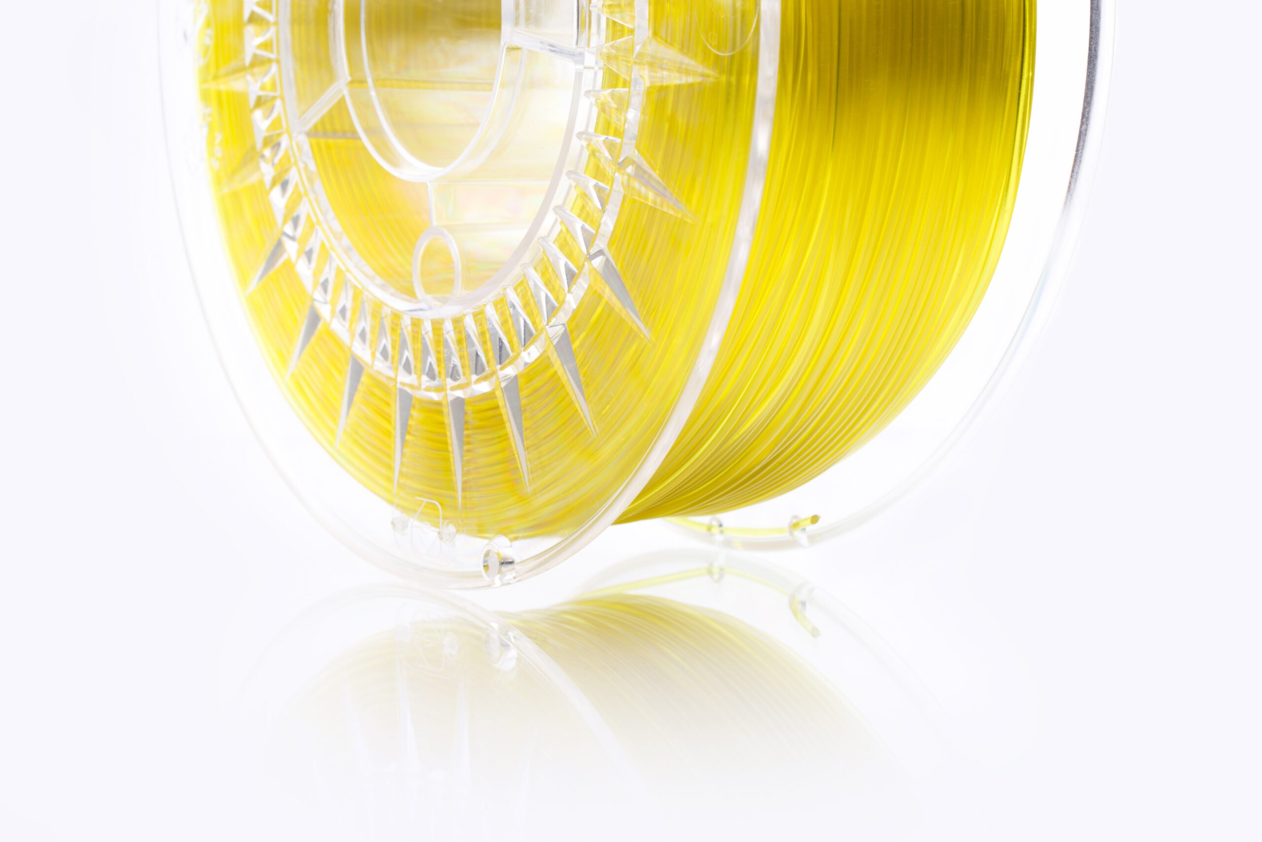 Obrázek PRINT-ME PETG průhledná žlutá 1 kg