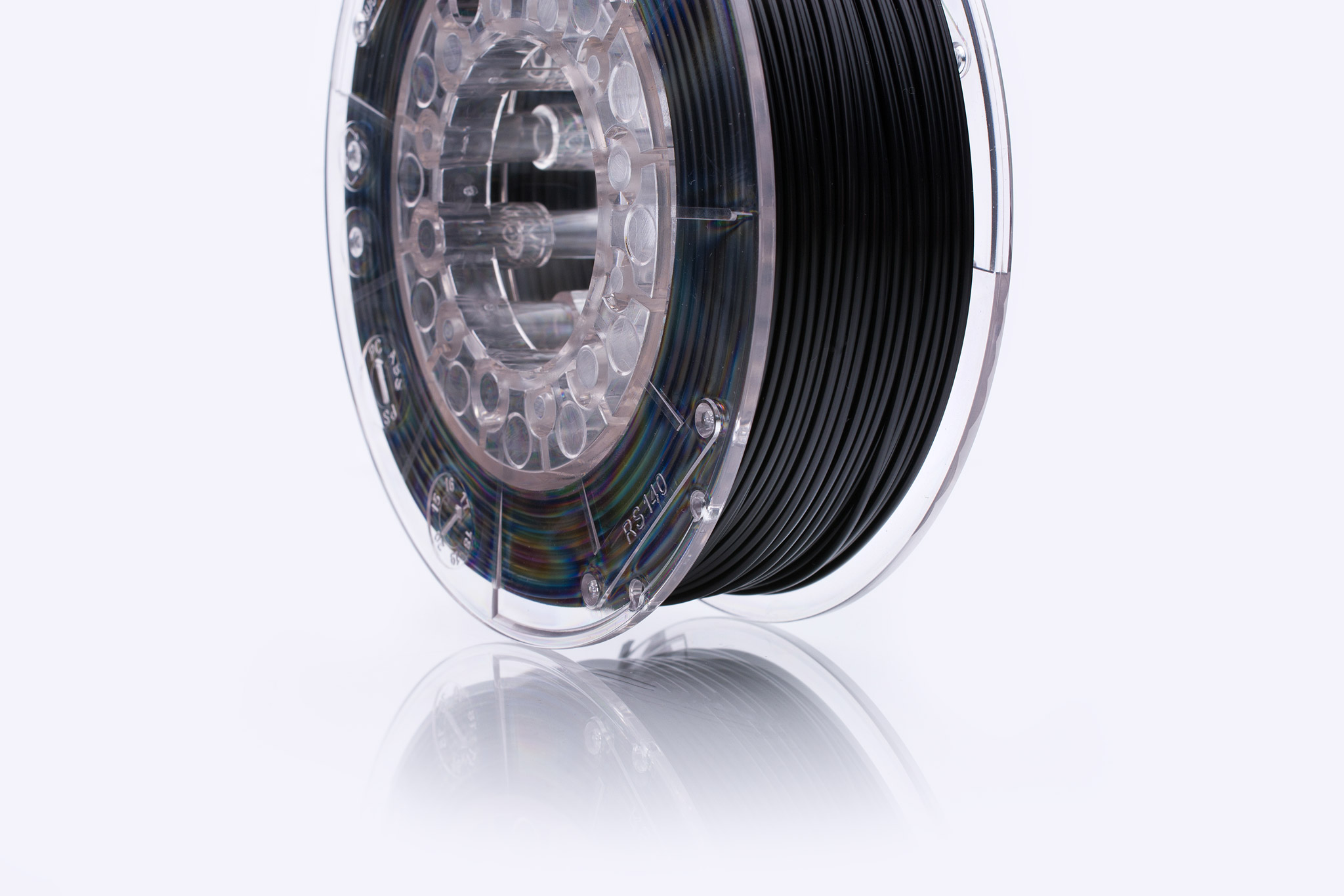 Obrázek Karbon PETG černá / Carbon PETG black PRINT-ME 1,75 mm 200 g