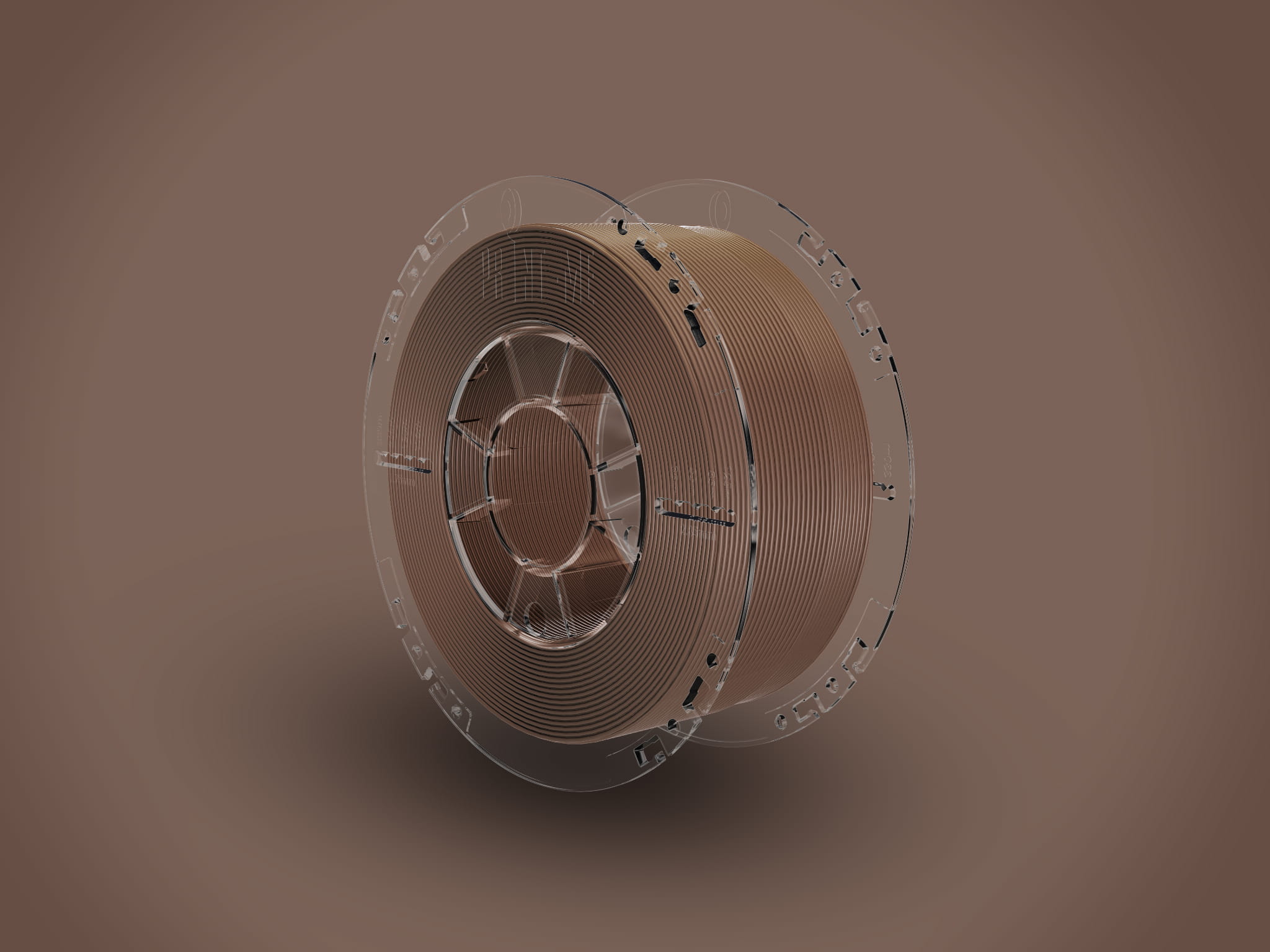 Obrázek PLA bahnitá hnědá / army mud brown PRINT-ME 1,75 mm 200 g