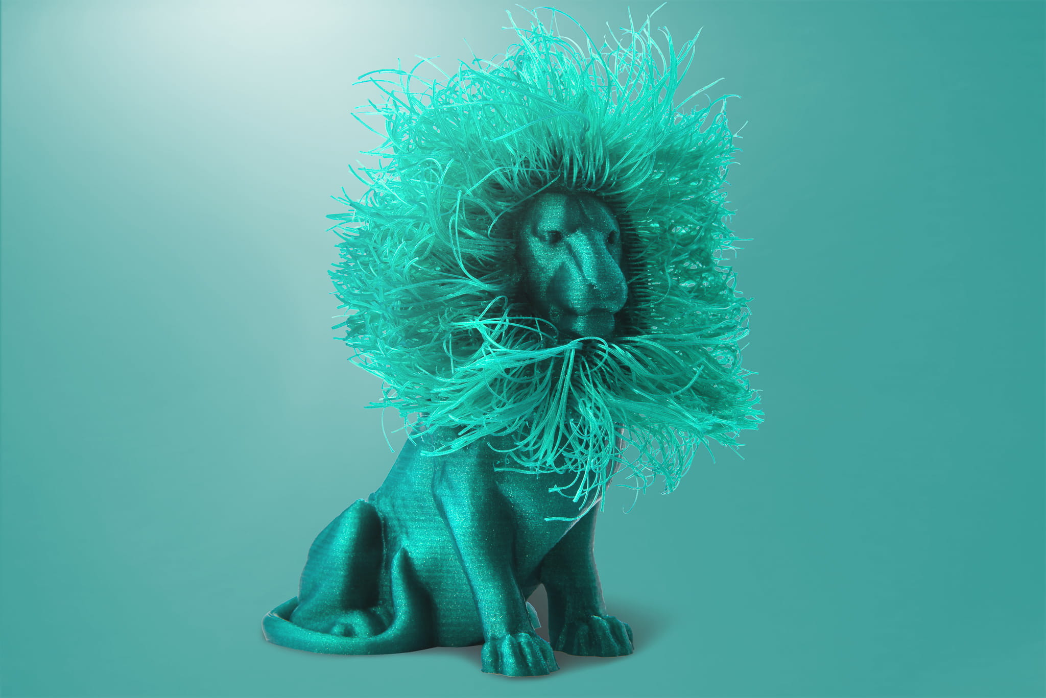 Obrázek PLA zelené třpytky / Emerald green glitter PRINT-ME 1,75 mm 200 g