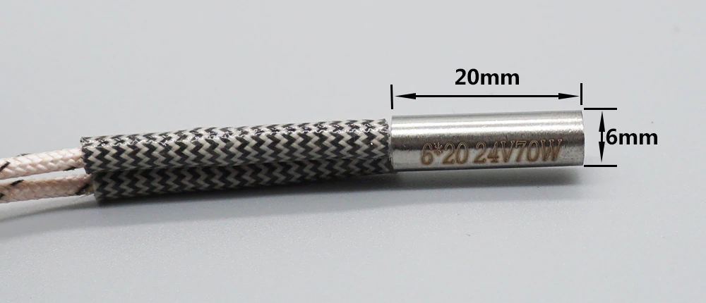 Obrázek Keramické topné tělísko 70W 12V/24V