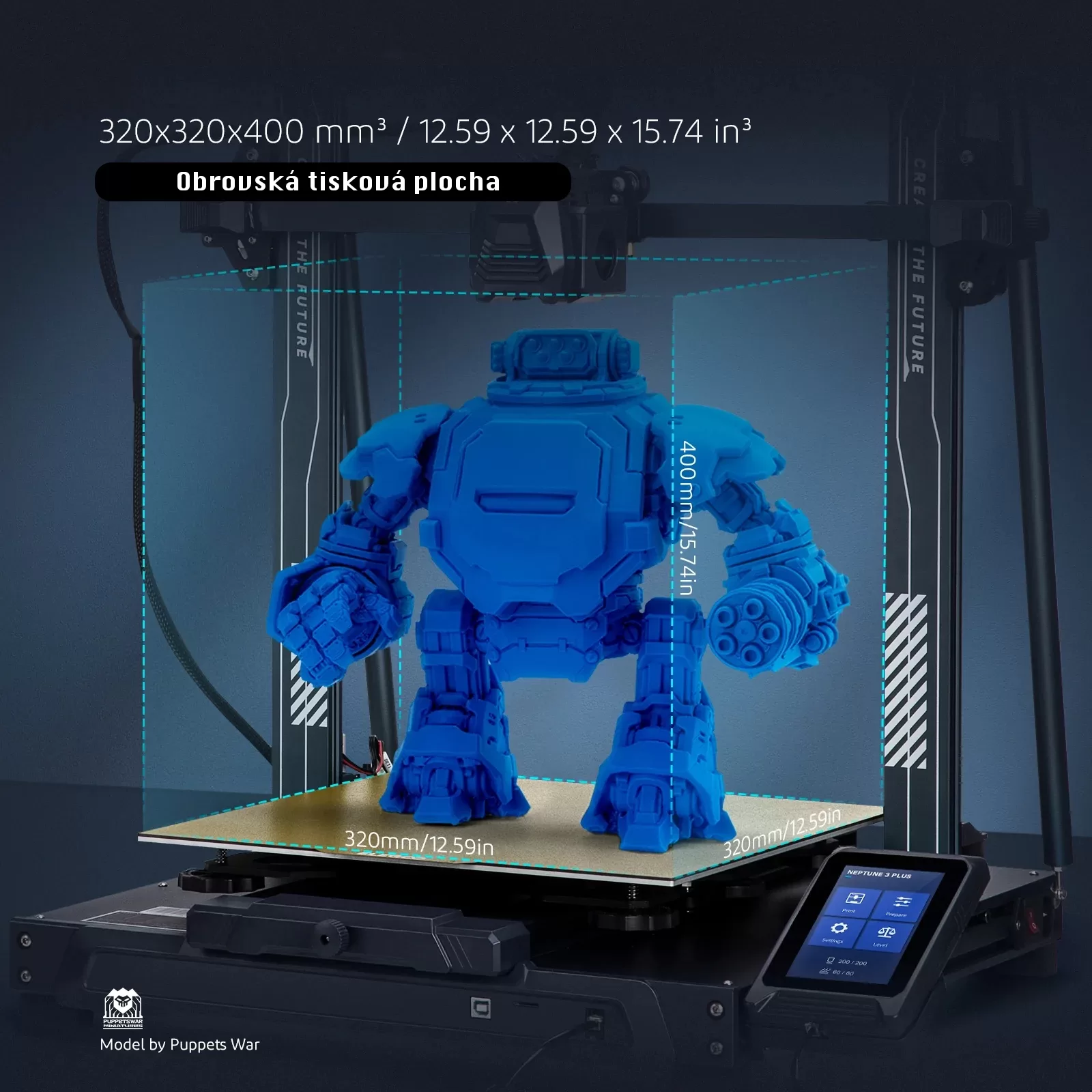 Obrázek Elegoo Neptune 3 Plus