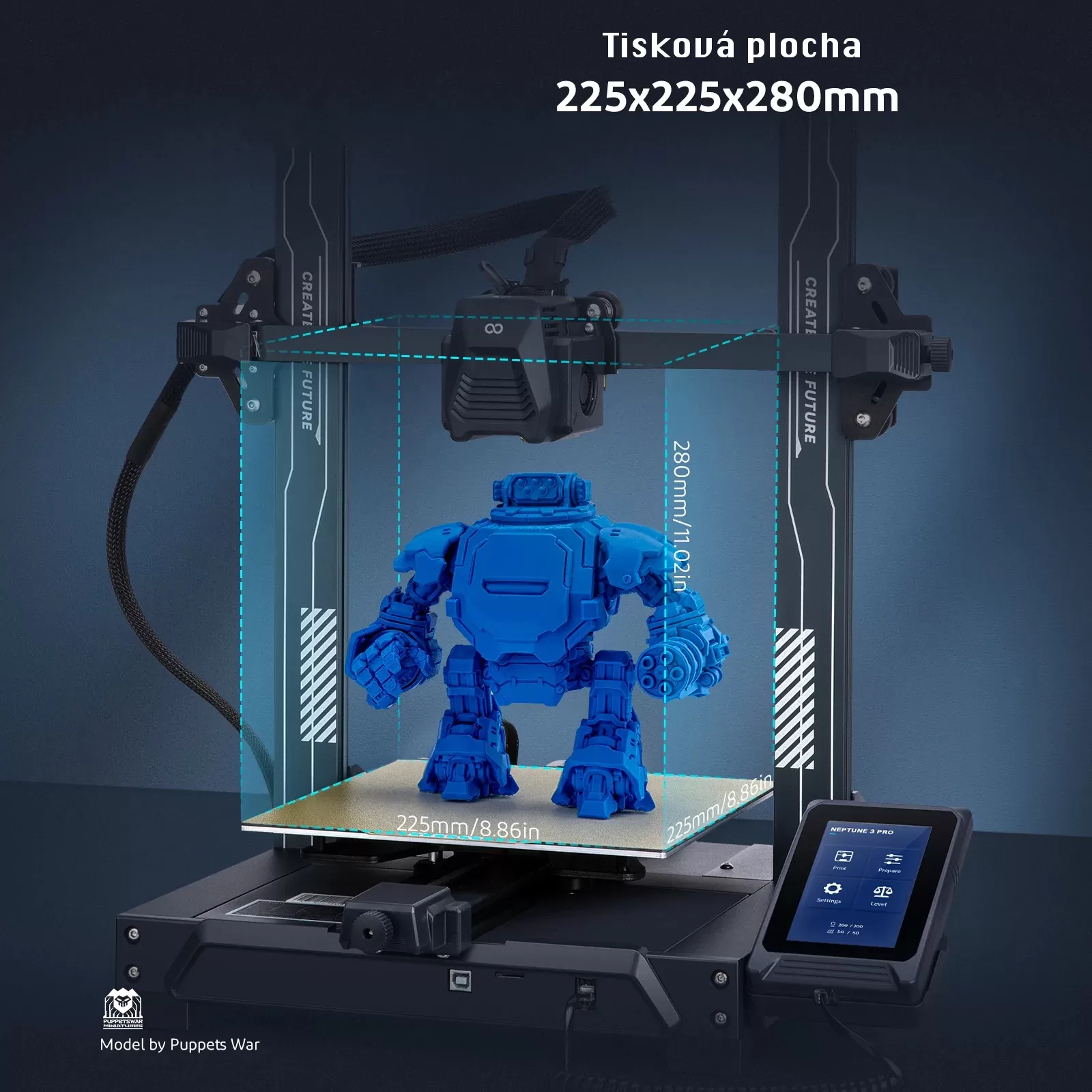 Obrázek Elegoo Neptune 3 Pro