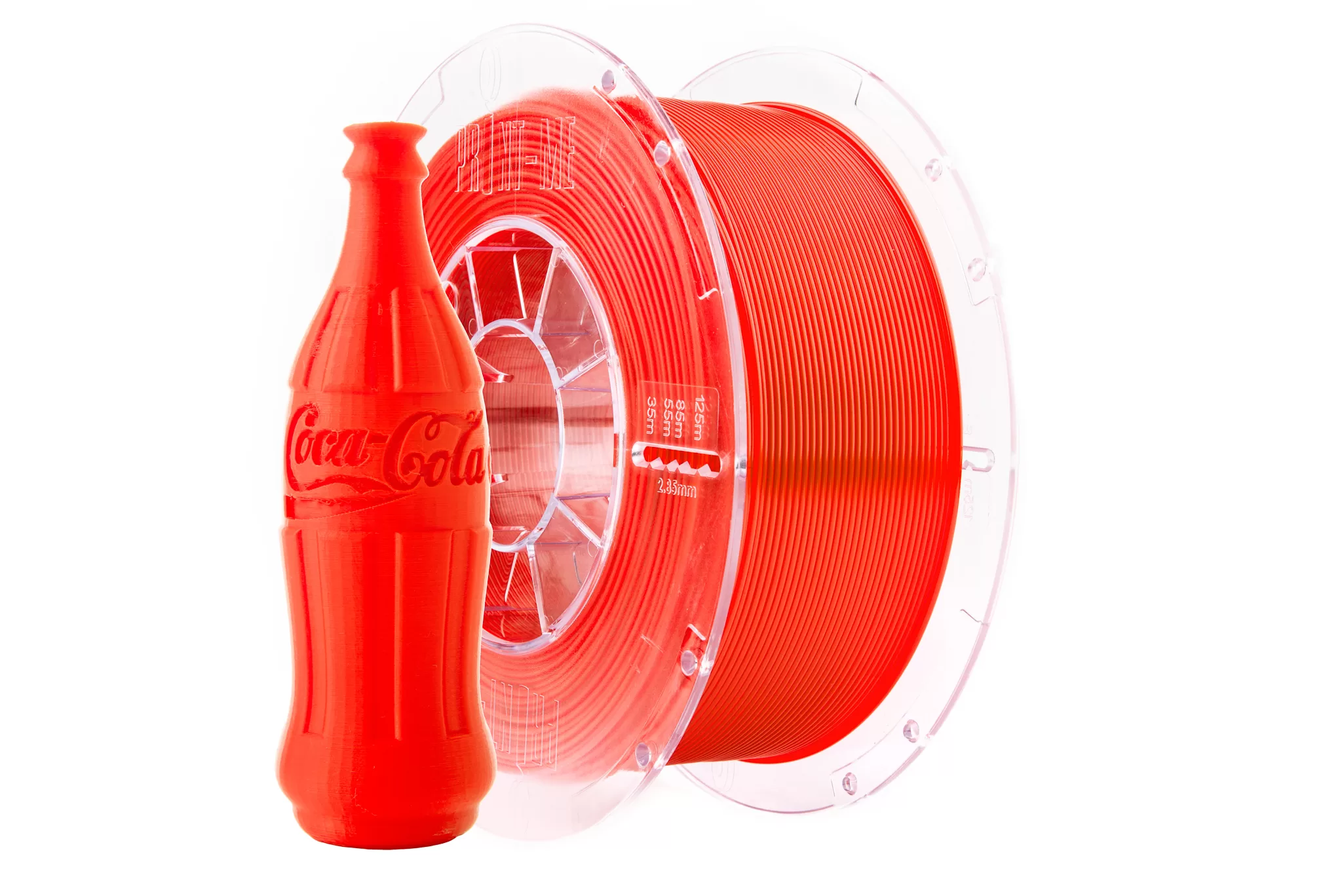 Obrázek PRINT-ME Swift PETG neonová červená / neon red 1 kg