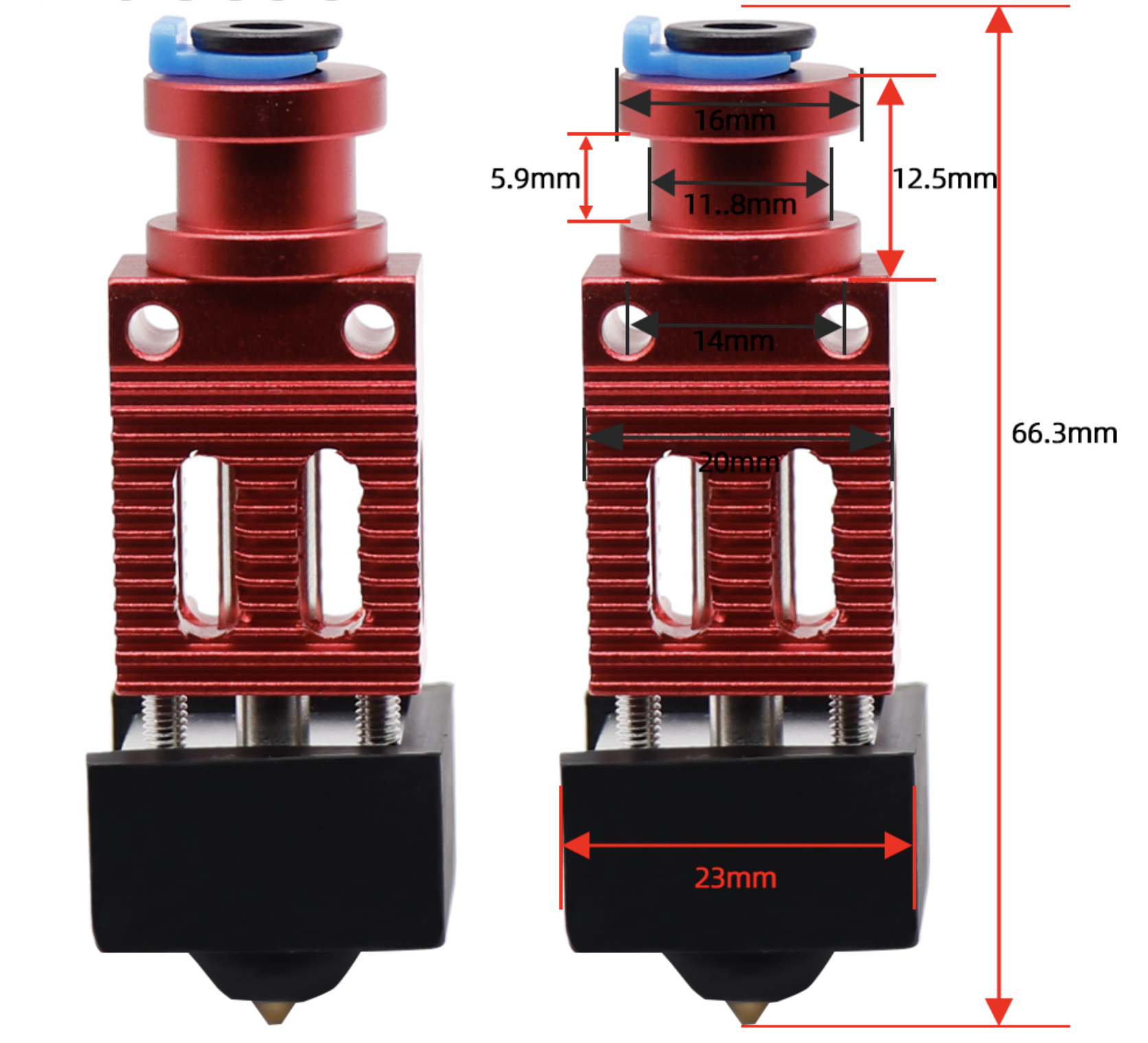 Obrázek Creality hotend na CR-10 CR-10S Ender3 Ender5