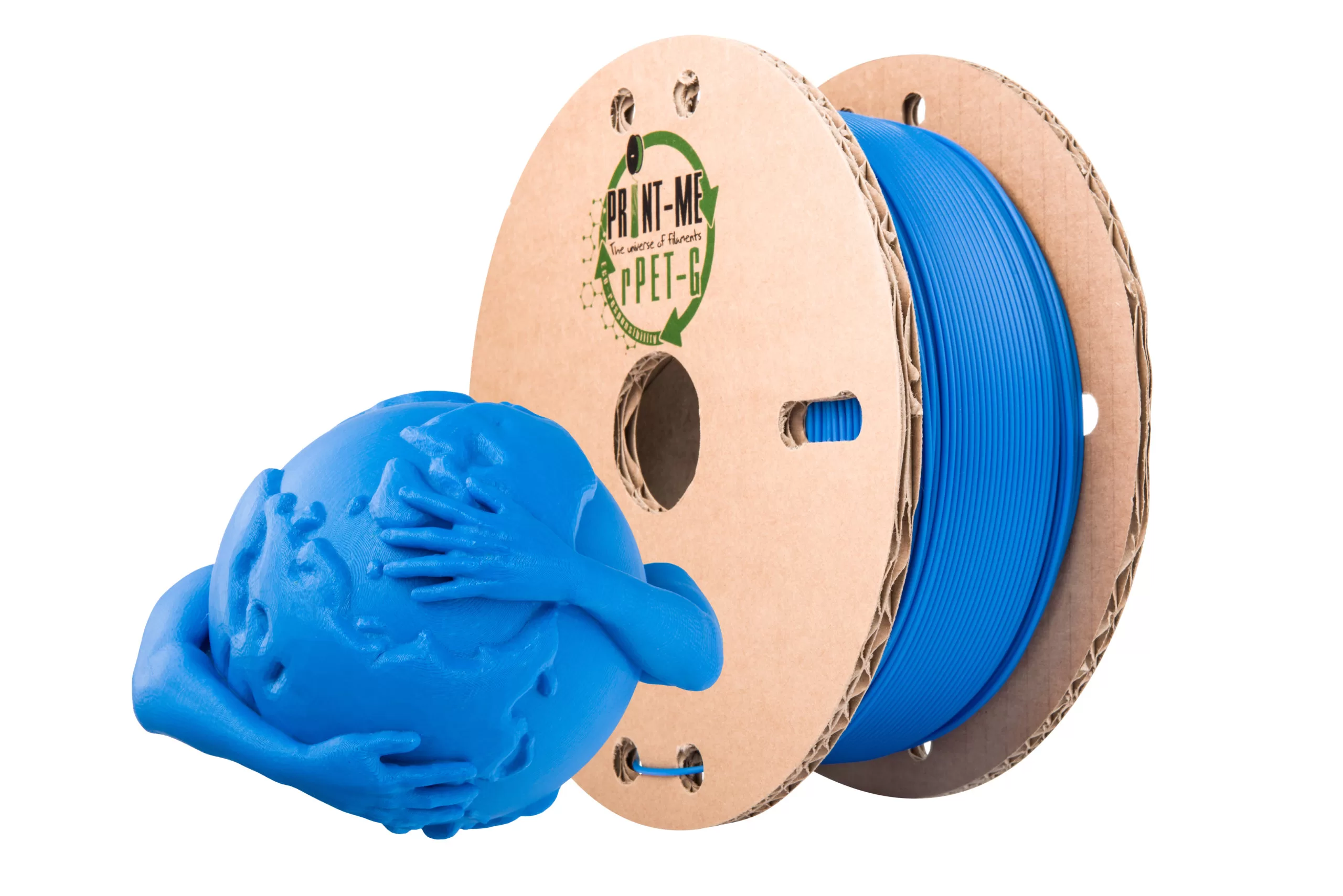 Obrázek PRINT-ME rPETG tmavě modrá / Dark Blue 1 kg