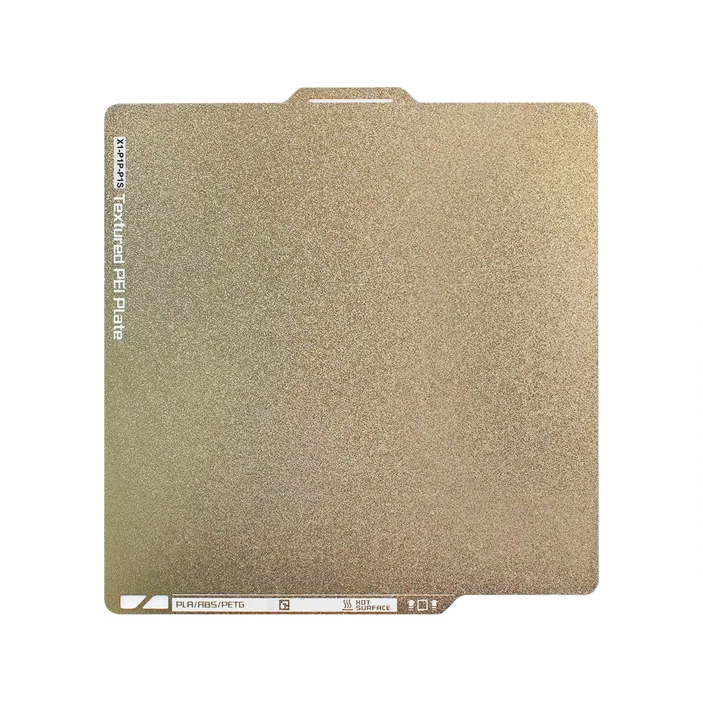 Bambu Lab X1 P1 A1 oboustranný zrnitý PEI tiskový plát s QR kodem
