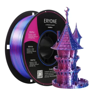 ERYONE PLA Filament – Dvoubarevný 1kg (červená, modrá)