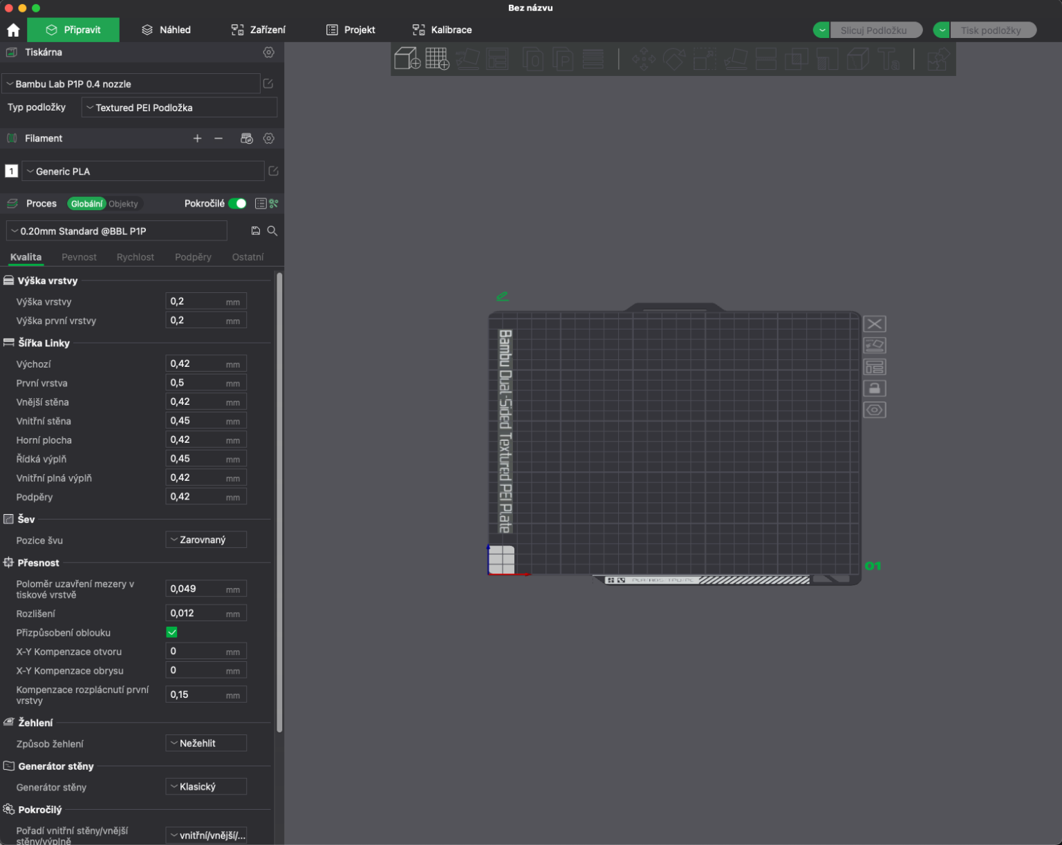 Bambu Studio v Českém jazyce - 3D Stisk