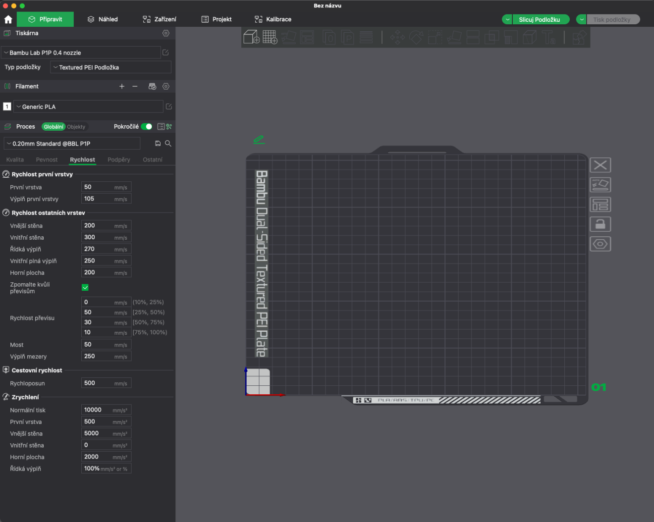 Bambu Studio v Českém jazyce - 3D Stisk