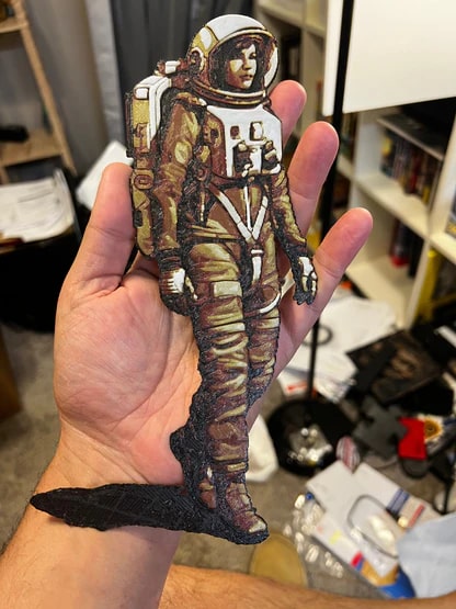 Obrázek HueForge: Fotka s vaším motivem - Výroba STL (Hue Forge)