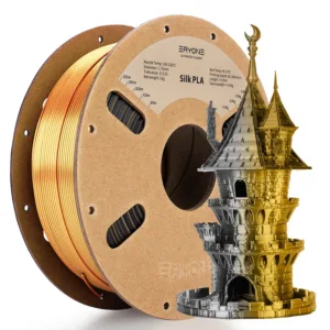 ERYONE PLA Filament – Dvoubarevný 1kg (černá, zlatá)