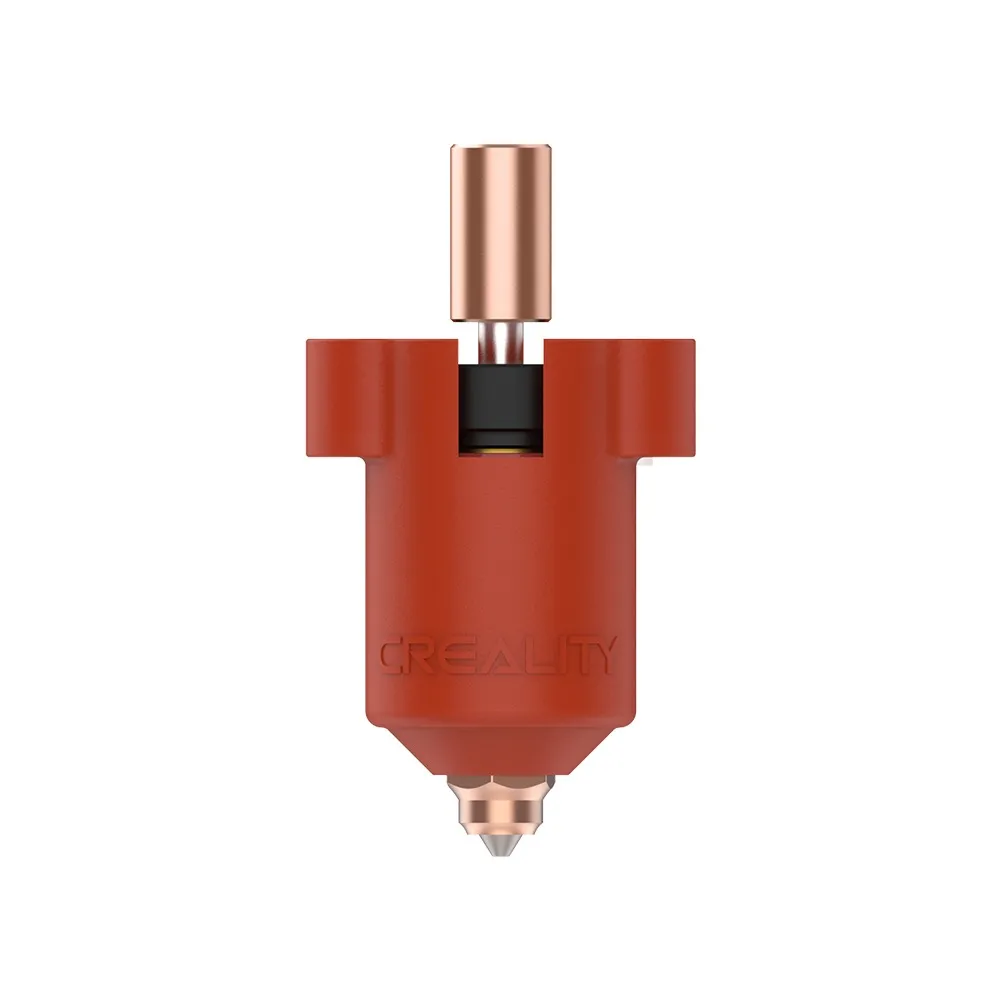 Náhradní složený hotend Creality K1 - verze s červeným silikonem