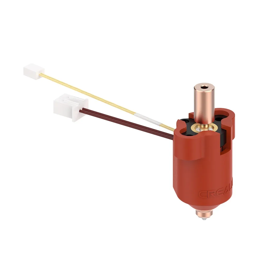 Obrázek Náhradní složený hotend Creality K1 - verze s červeným silikonem