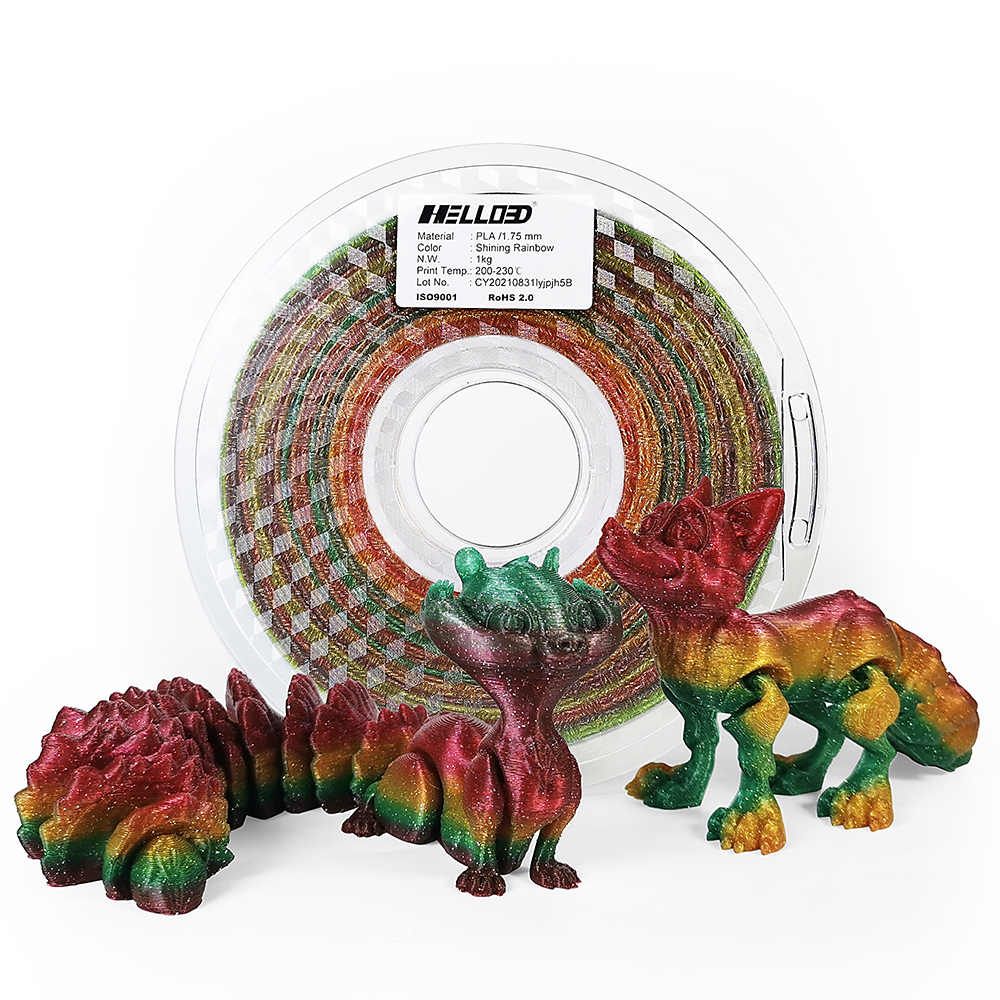 Obrázek Hello 3D PLA třpytící duha 1kg