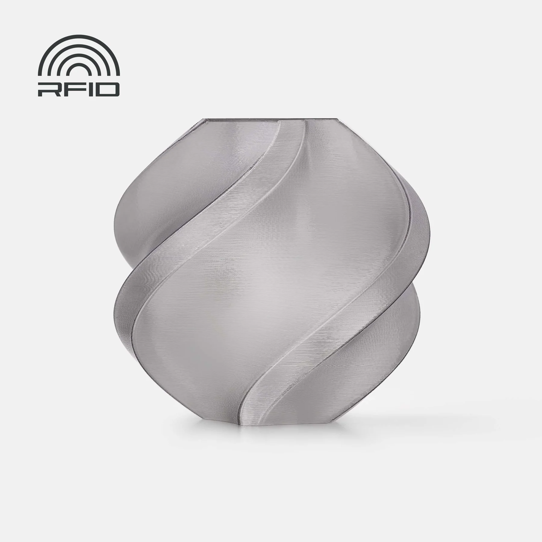 Obrázek Bambu Lab PETG Translucent Gray / průhledná šedá - Refill bez cívky