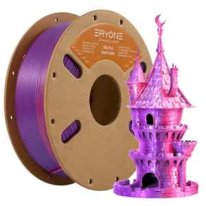 ERYONE PLA Filament – Dvoubarevný 1kg (oranžová, fialová)