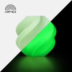 Bambu Lab PLA Glow Green (svítící zelená)