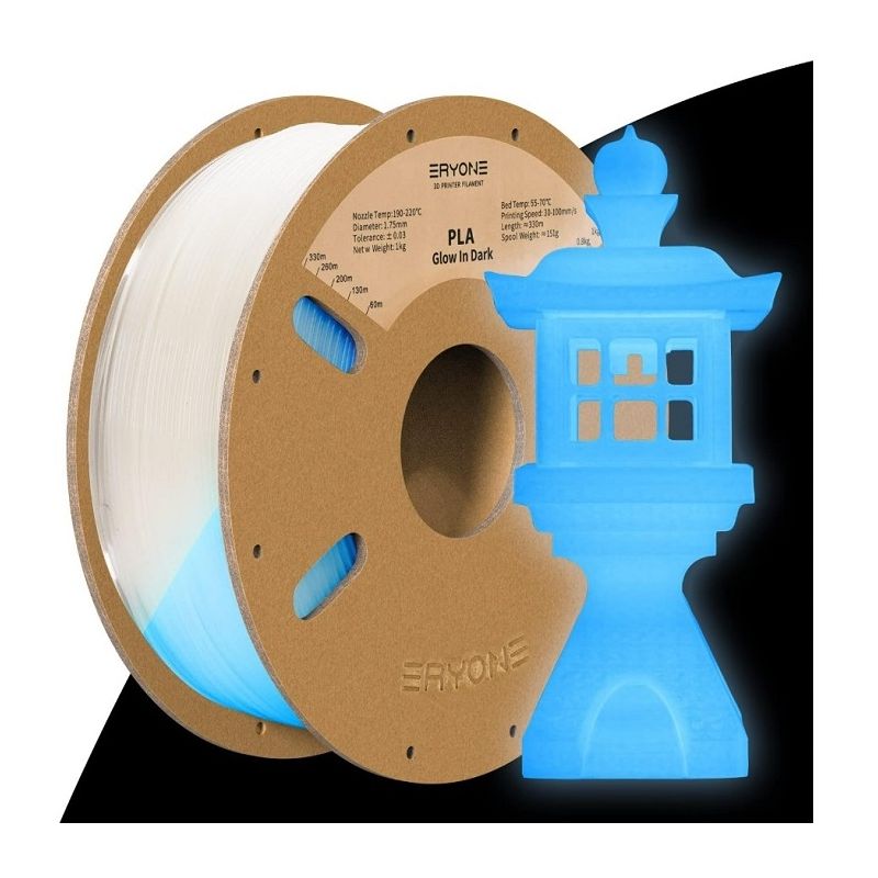 ERYONE PLA Filament - Svítící modrá / Luminous Blue