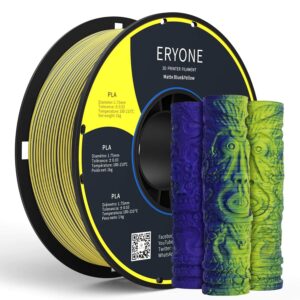 ERYONE PLA Matte Filament – Matný dvoubarevný 1kg (modrá, žlutá)
