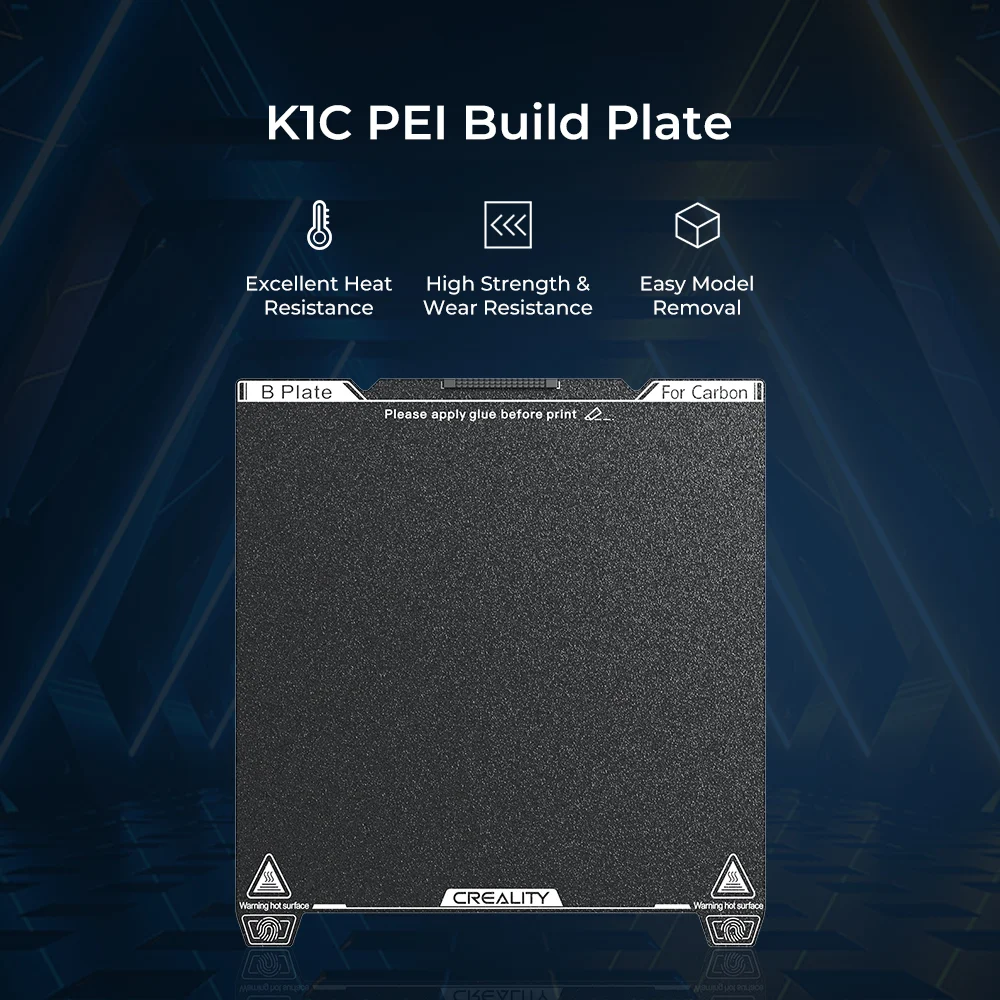 Obrázek Creality K1C PEI Tiskový plát / PEI Bed Plate