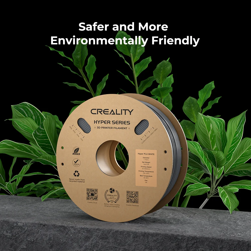 Obrázek Creality Hyper ABS Bílá / White 1,75 mm 1 kg