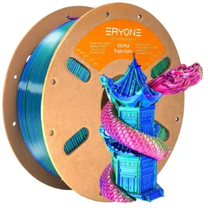 ERYONE PLA Filament – Tříbarevný 1kg (červená, modrá, zelená)