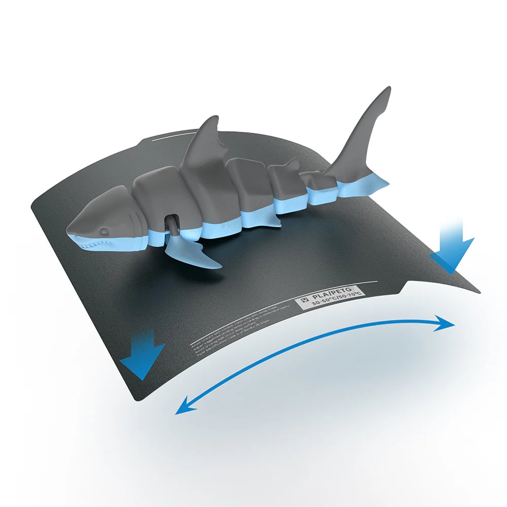 Obrázek BIQU Panda Buildplate Double-CryoGrip - plát pro Bambu Lab P1 X1 A1