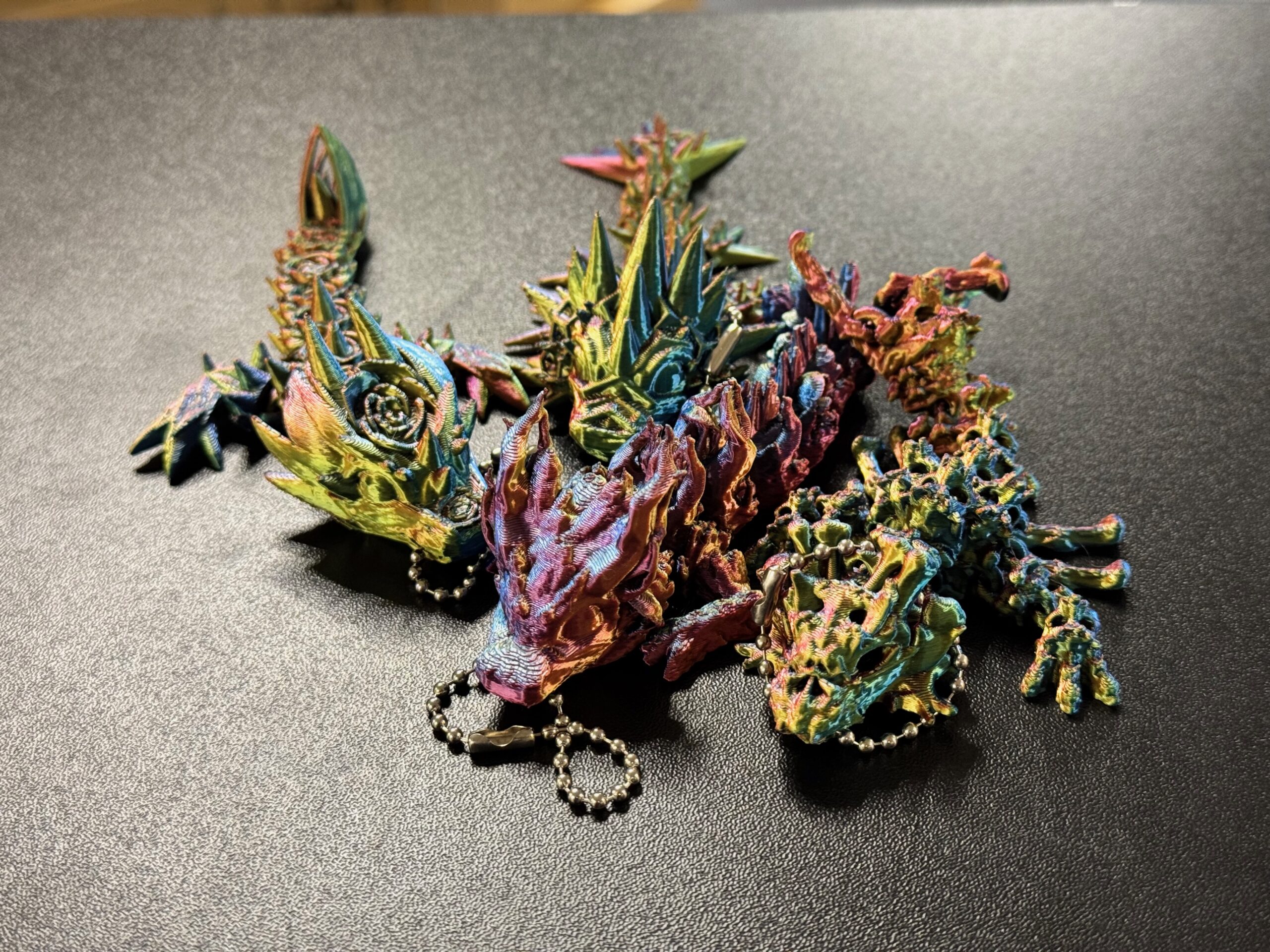 Obrázek Komisní prodej 3D tištěných hraček - Draci, želvy, lišky a další originální modely