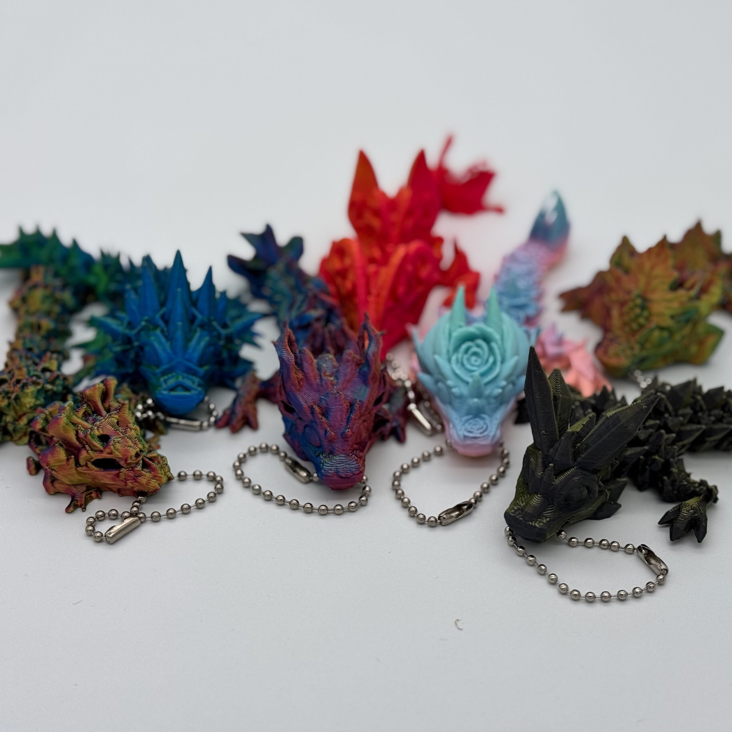 Obrázek Komisní prodej 3D tištěných hraček - Draci, želvy, lišky a další originální modely