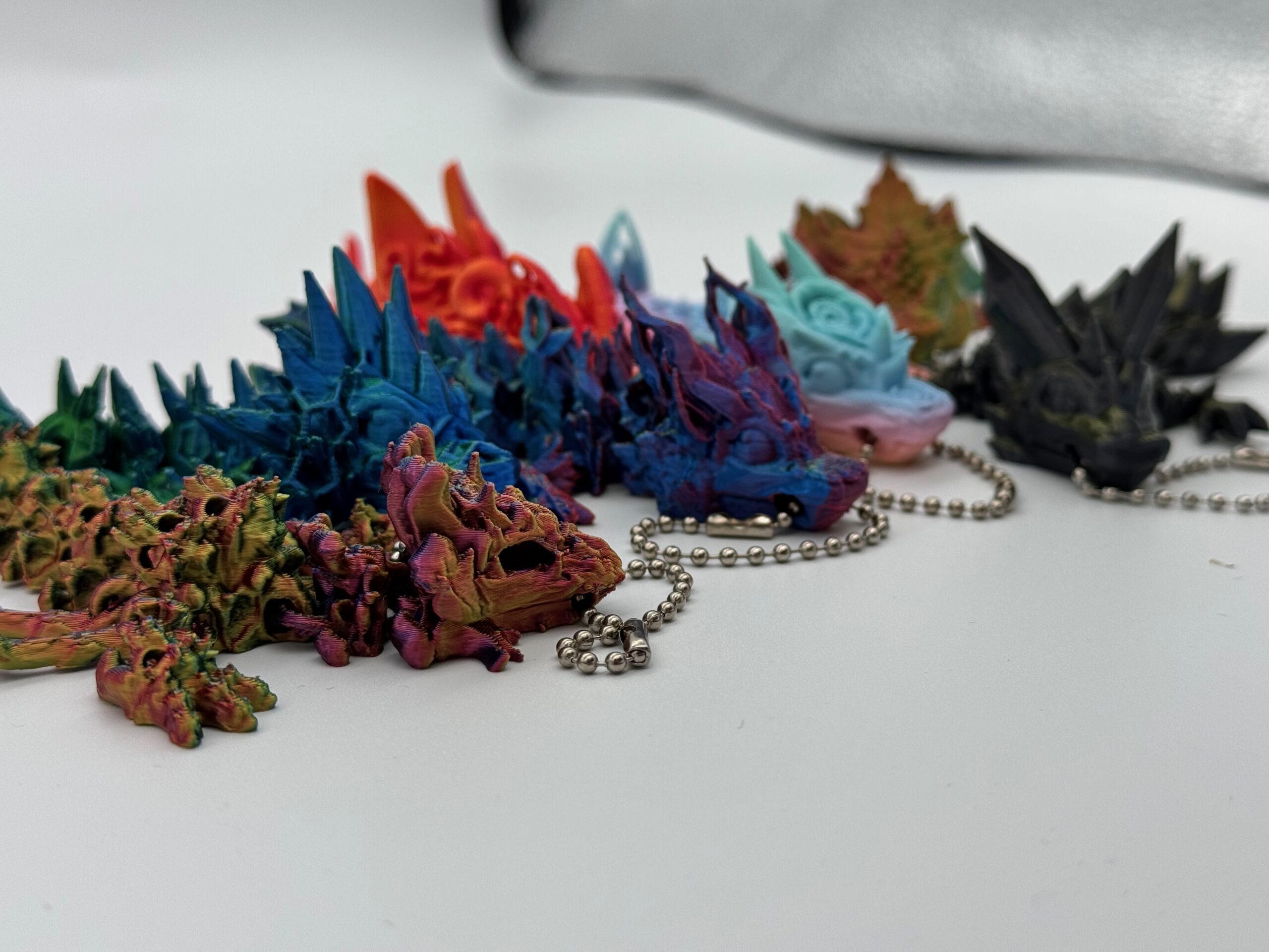 Obrázek Komisní prodej 3D tištěných hraček - Draci, želvy, lišky a další originální modely