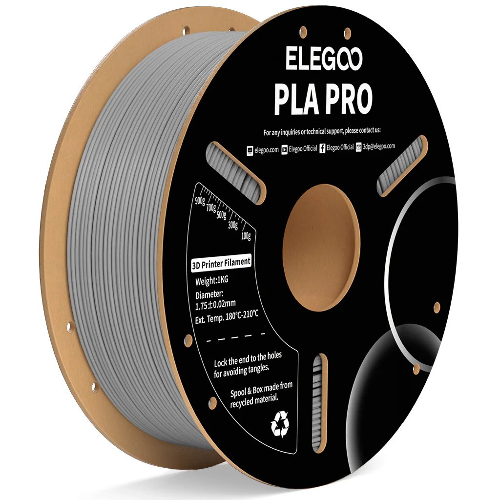 Obrázek Elegoo PLA Pro Šedá / Gray 1 kg