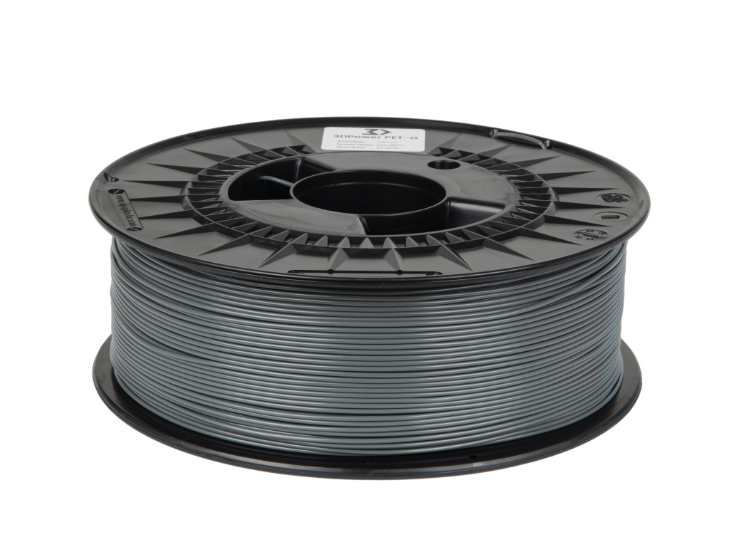 Obrázek 3DPower PETG Basic - Šedá / Gray 1 kg