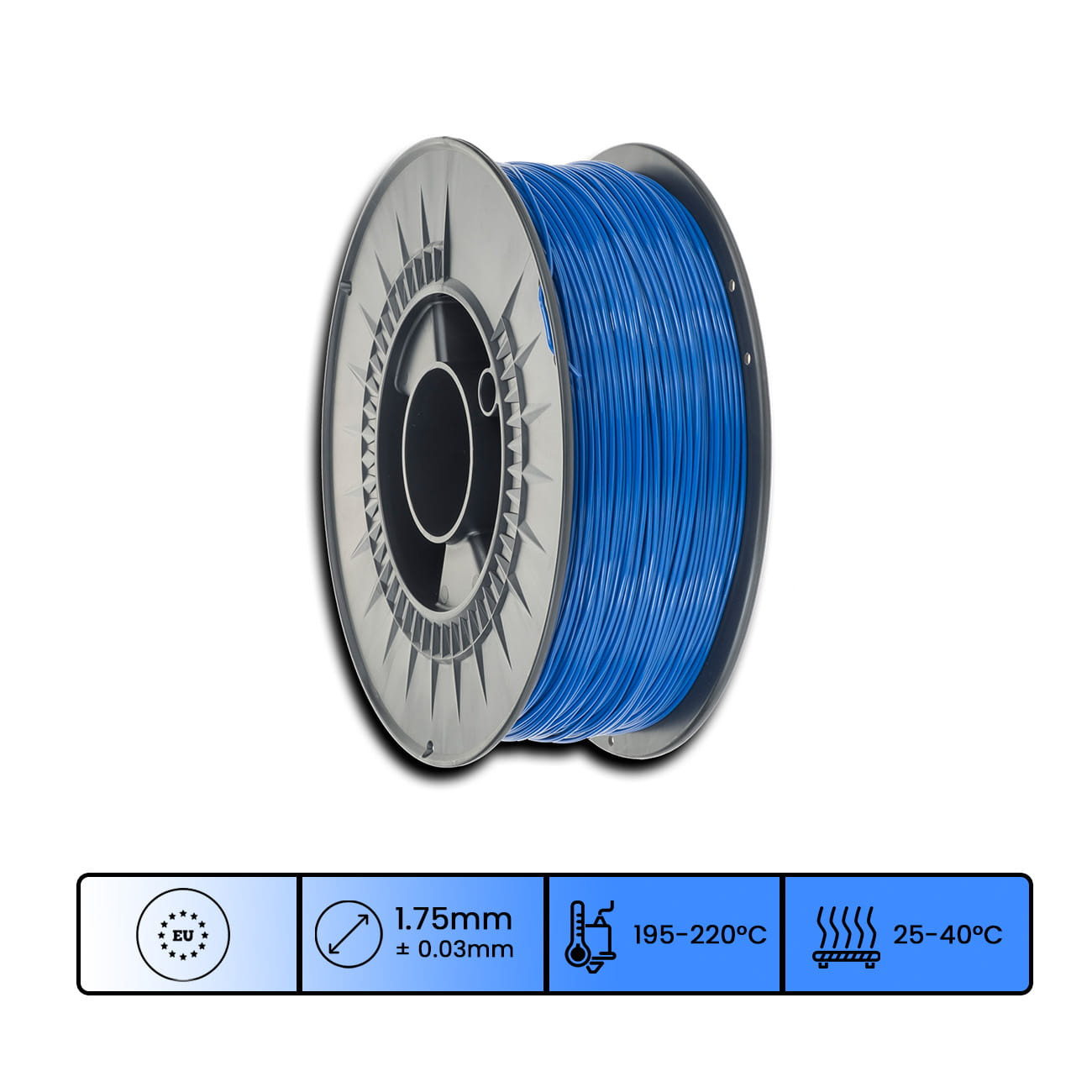 Obrázek 3DPower PLA Basic - Modrá / Blue 1 kg