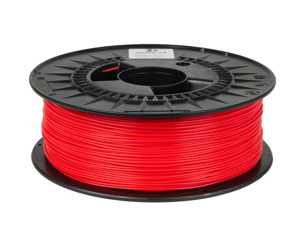 Obrázek 3DPower PLA Basic - Červená / Red 1 kg