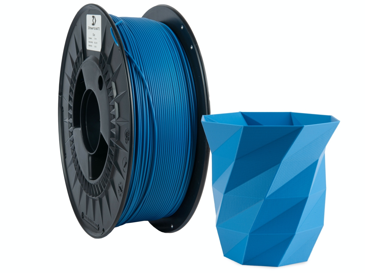 Obrázek 3DPower PLA Matte - Modrá / Blue 1 kg