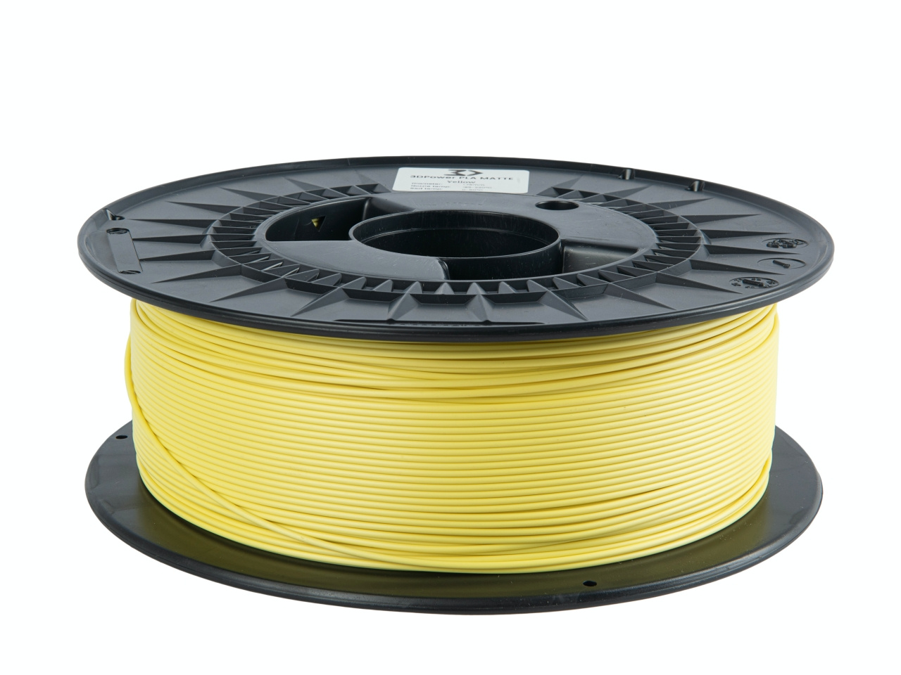 Obrázek 3DPower PLA Matte - Žlutá / Yellow 1 kg