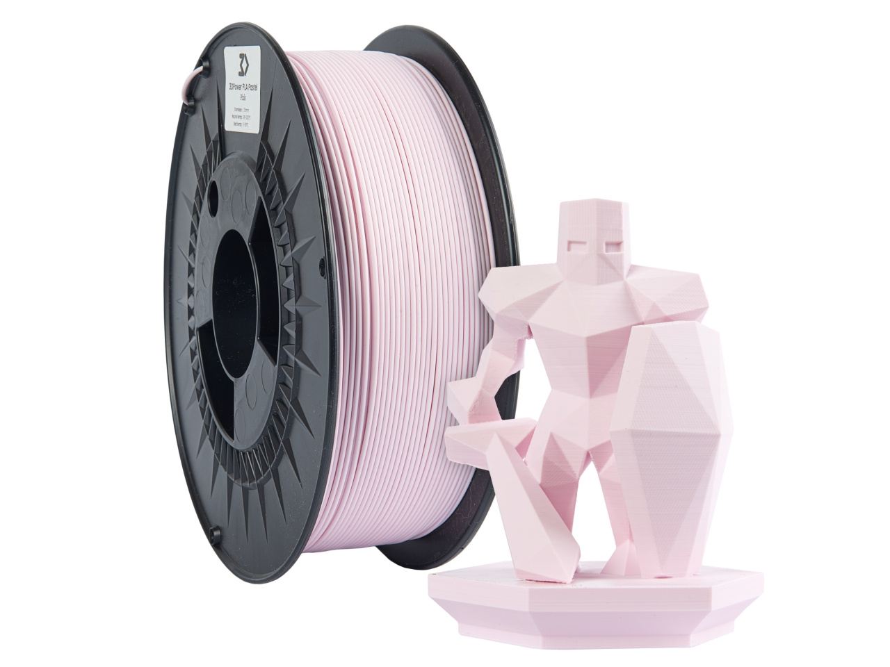 Obrázek 3DPower PLA Pastel - Růžová / Pink 1 kg