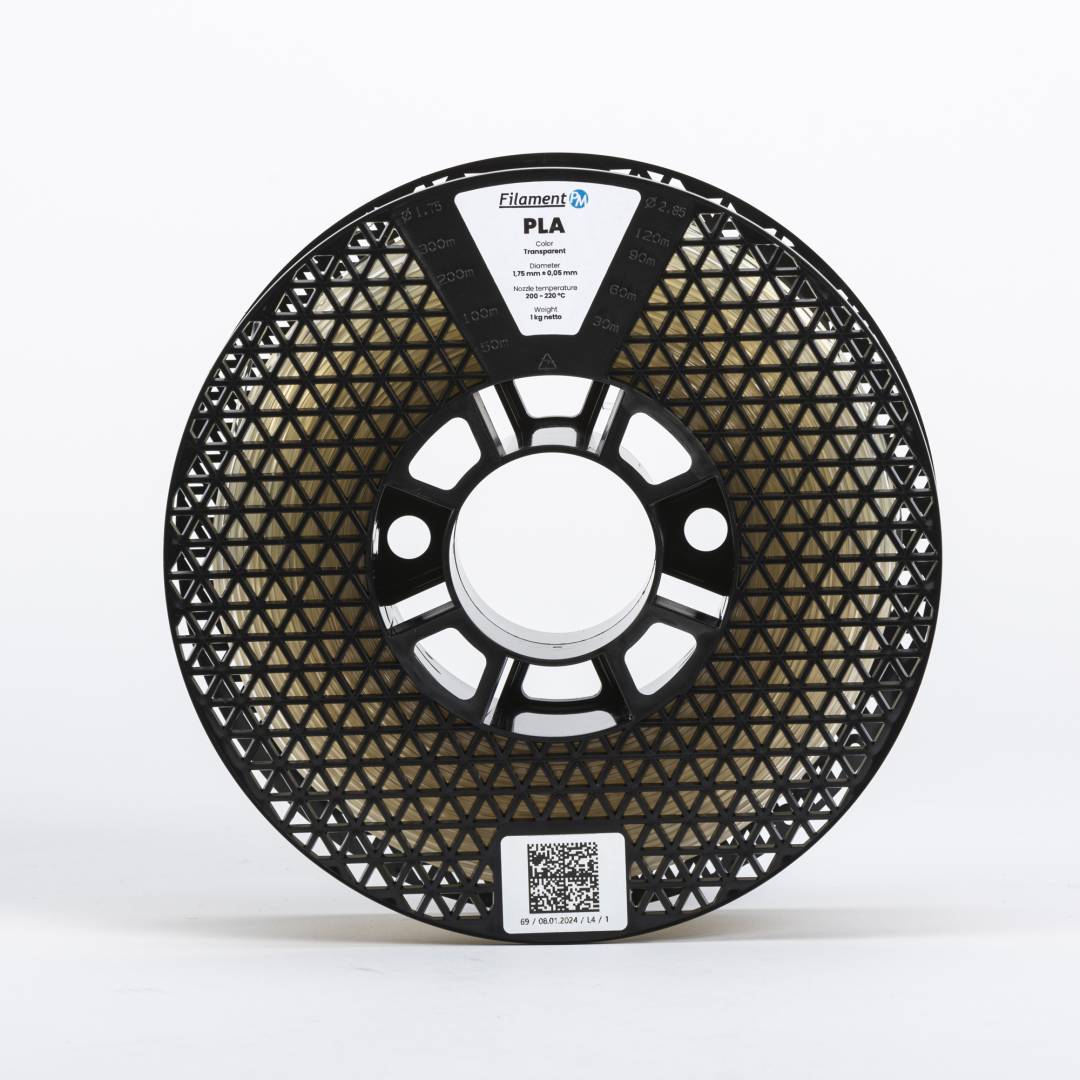 Obrázek Filament PM PLA - Transparentní / Transparent (1,75 mm; 1 kg)