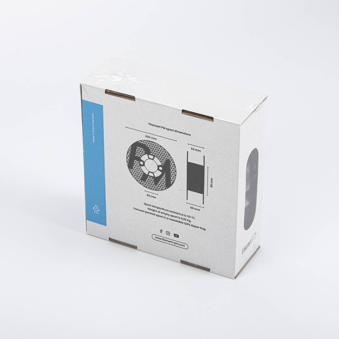 Obrázek Filament PM PLA - Bílá / White (1,75 mm; 1 kg)