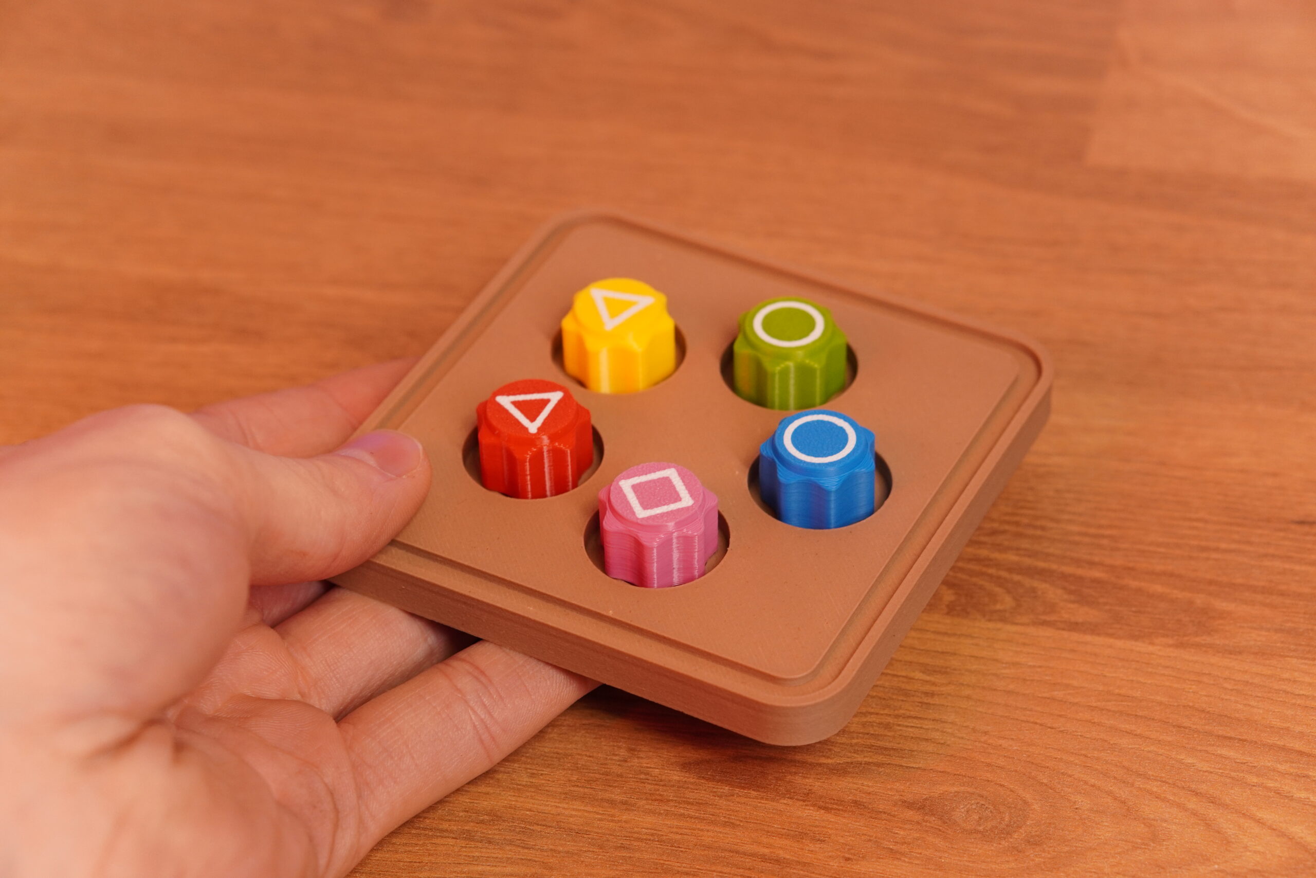 Obrázek Gonggi Game / hra – sada herních kamenů (hotový 3D tisk)