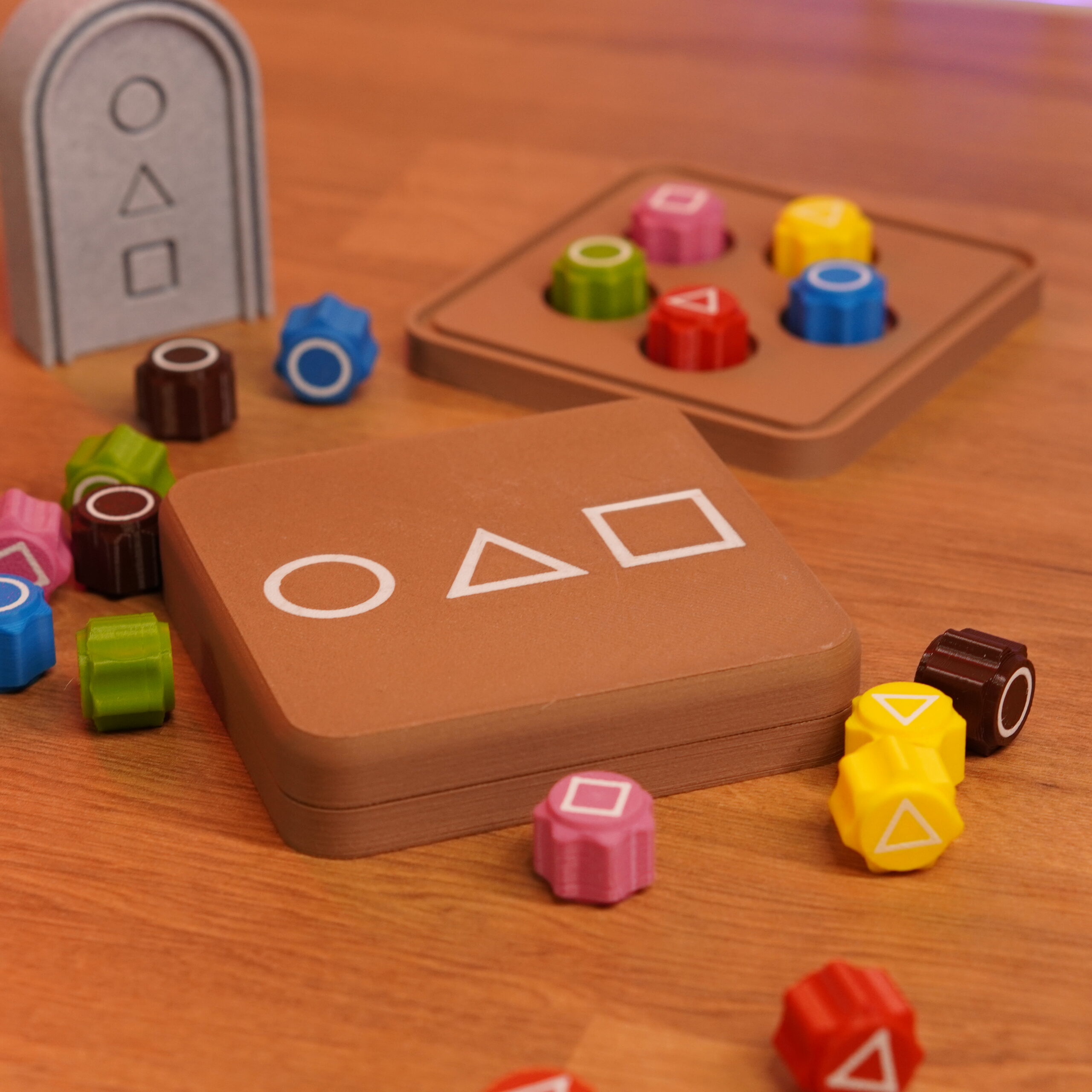 Obrázek Gonggi Game / hra – sada herních kamenů (hotový 3D tisk)