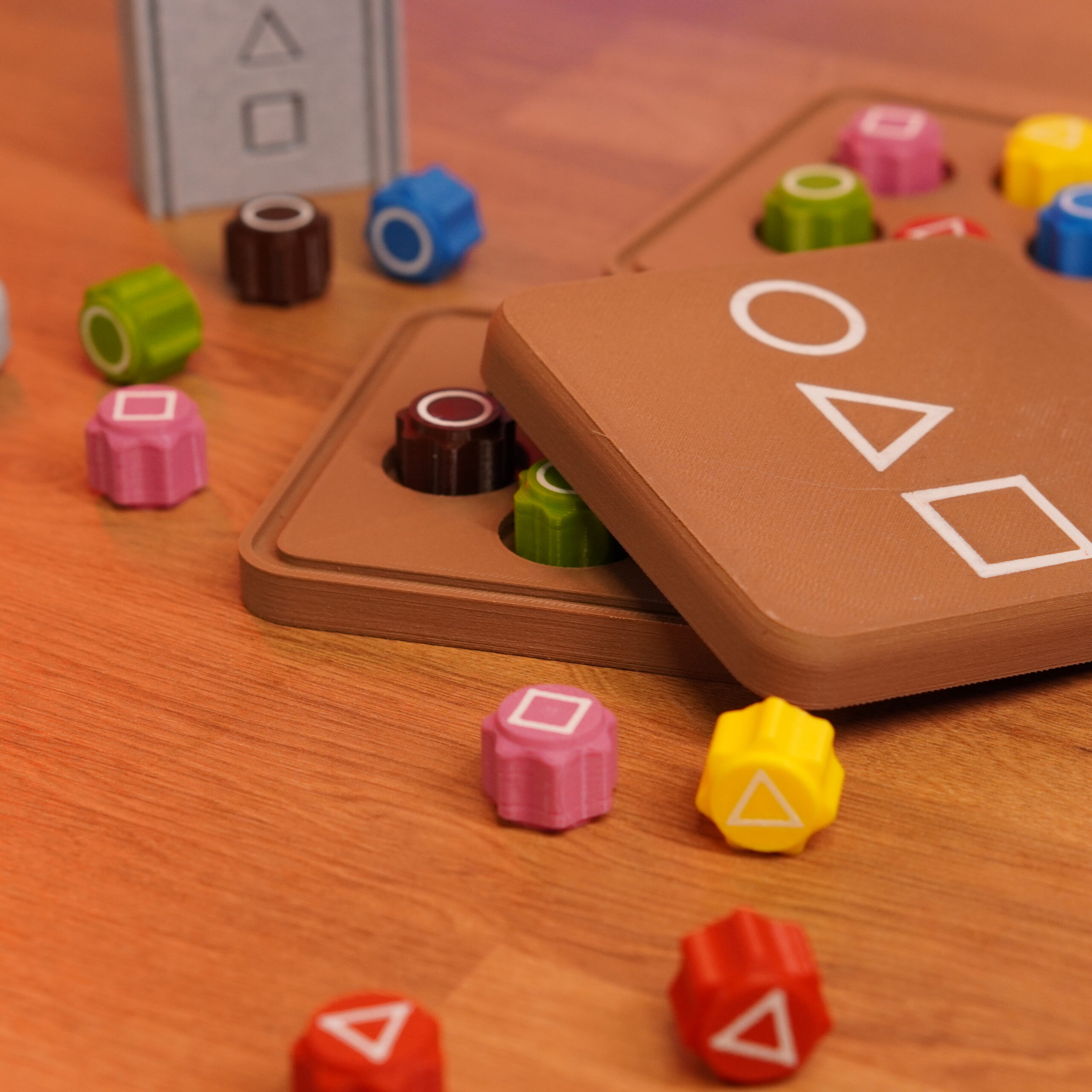 Obrázek Gonggi Game / hra – sada herních kamenů (hotový 3D tisk)