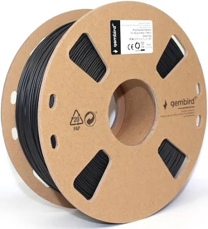 Obrázek Gembird PLA Black / Černý 1.75mm 1kg