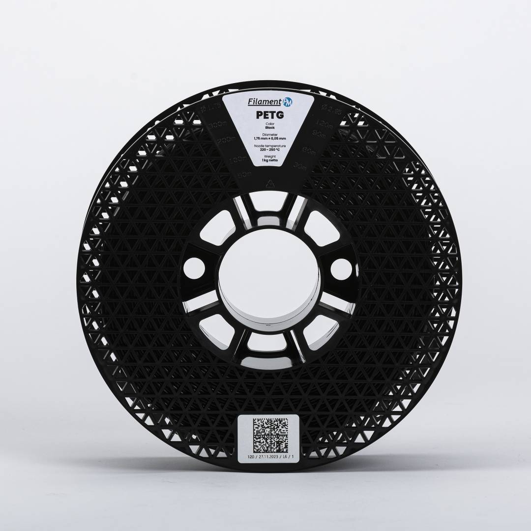 Obrázek Filament PM PETG - Černá 1,75 mm, 1 kg