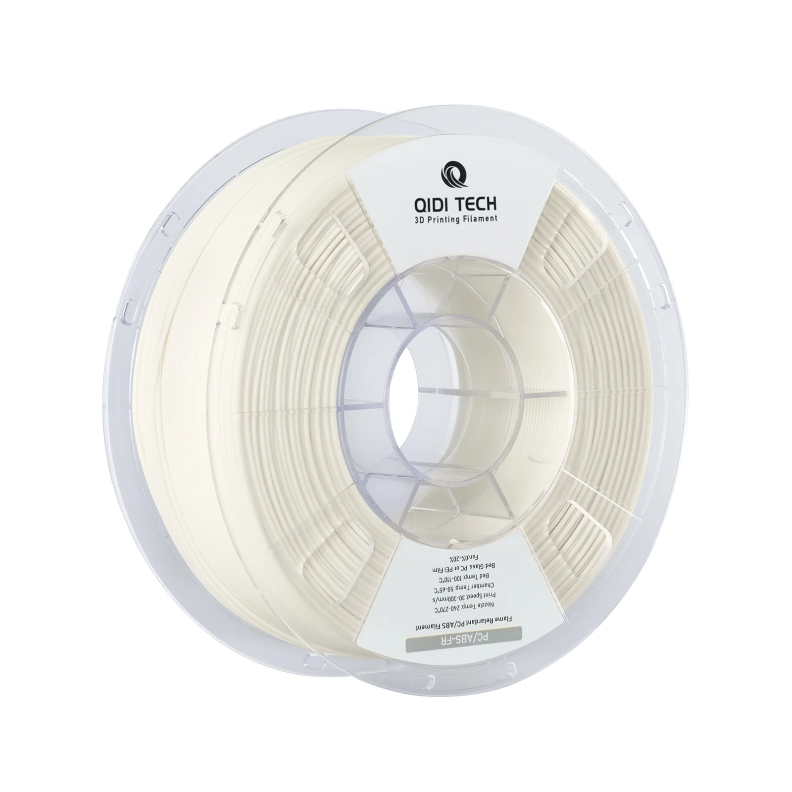 QIDI Tech Filament PC / ABS-FR bílá 1 kg