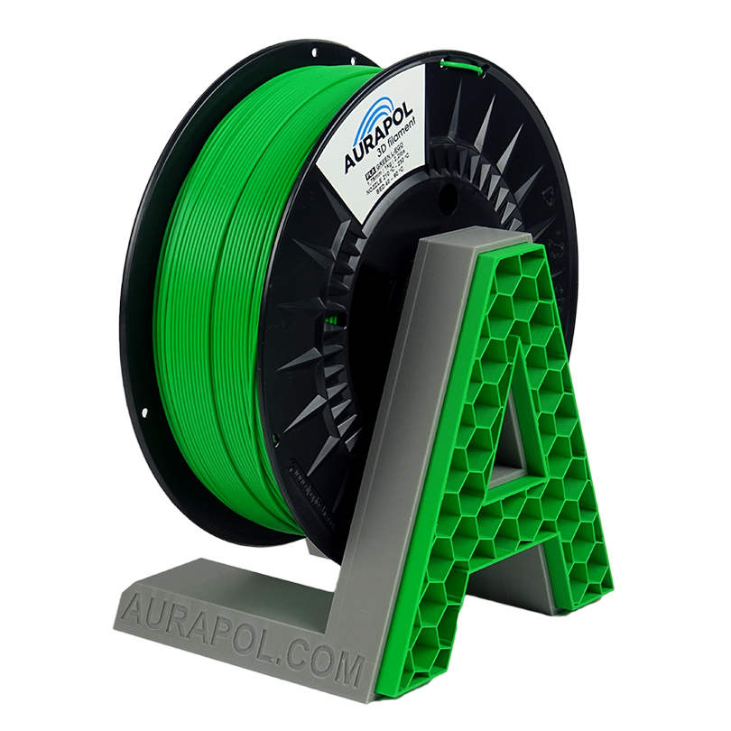 Obrázek AURAPOL PLA 3D Filament Zelená L-EGO 1 kg 1,75 mm
