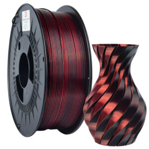 3DPower PLA Silk Dual – Red Black / Červená Černá 1 kg