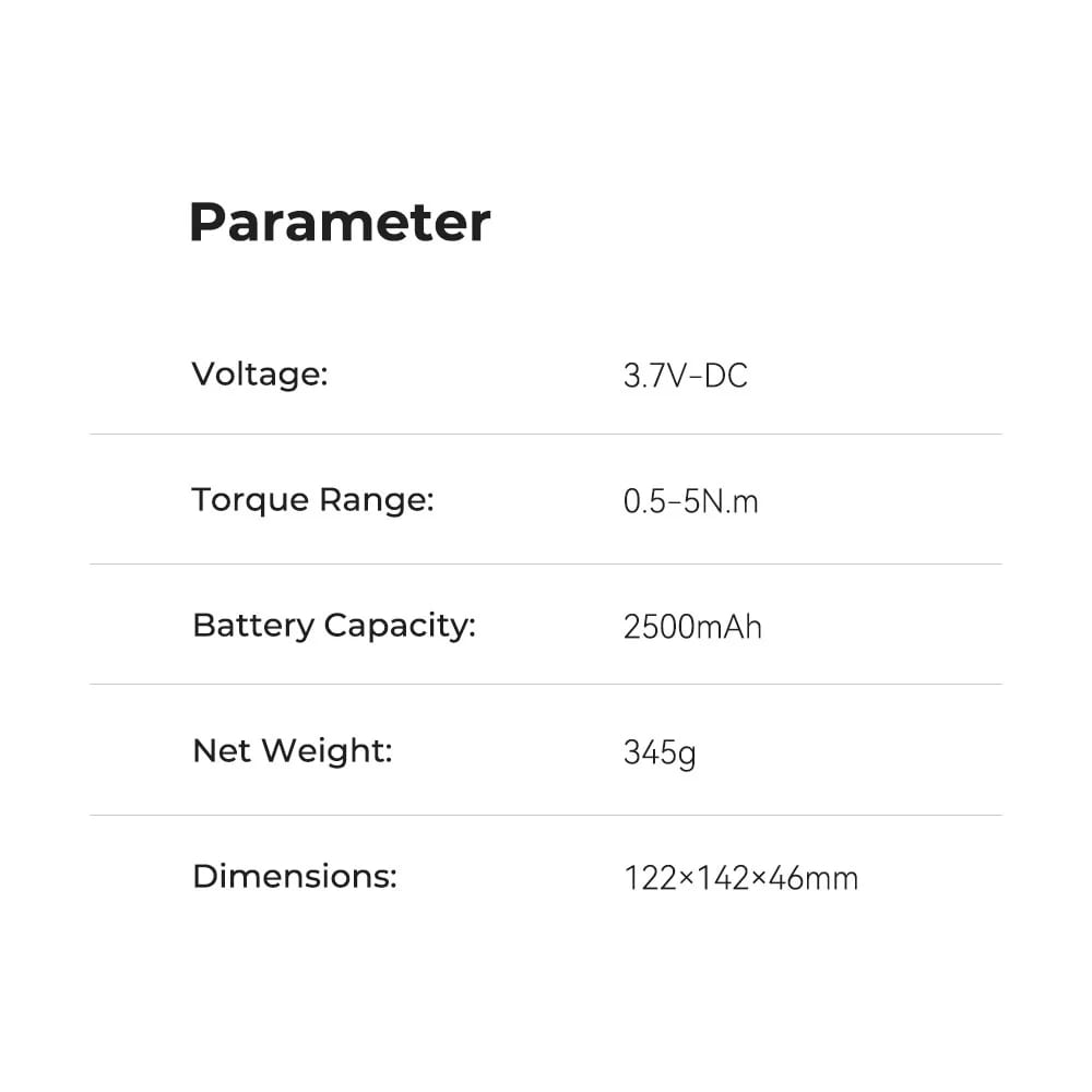 Obrázek Creality aku elektrický šroubovák